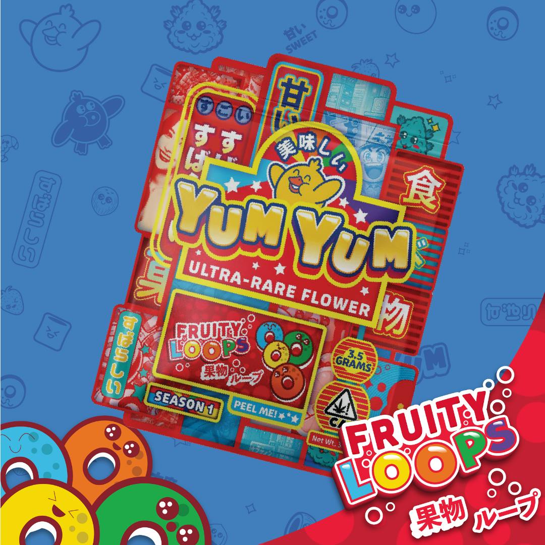 Yum Yum Yum Yum Prepackaged Flower | Bubblegum Marshmallow - Puff