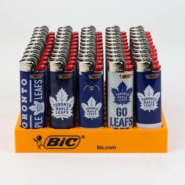 Bic - Regular Lighter - NHL Maple Leafs