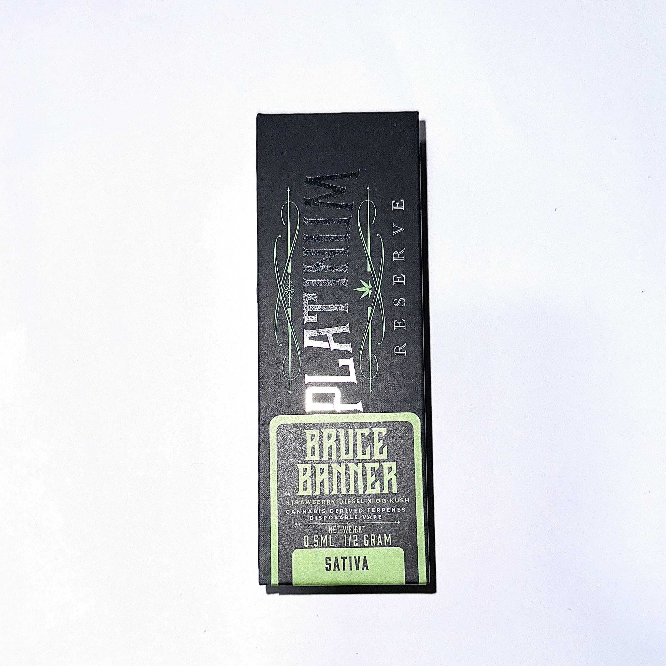 Platinum Reserve | Bruce Banner | 0.5G AIO Vape Pen