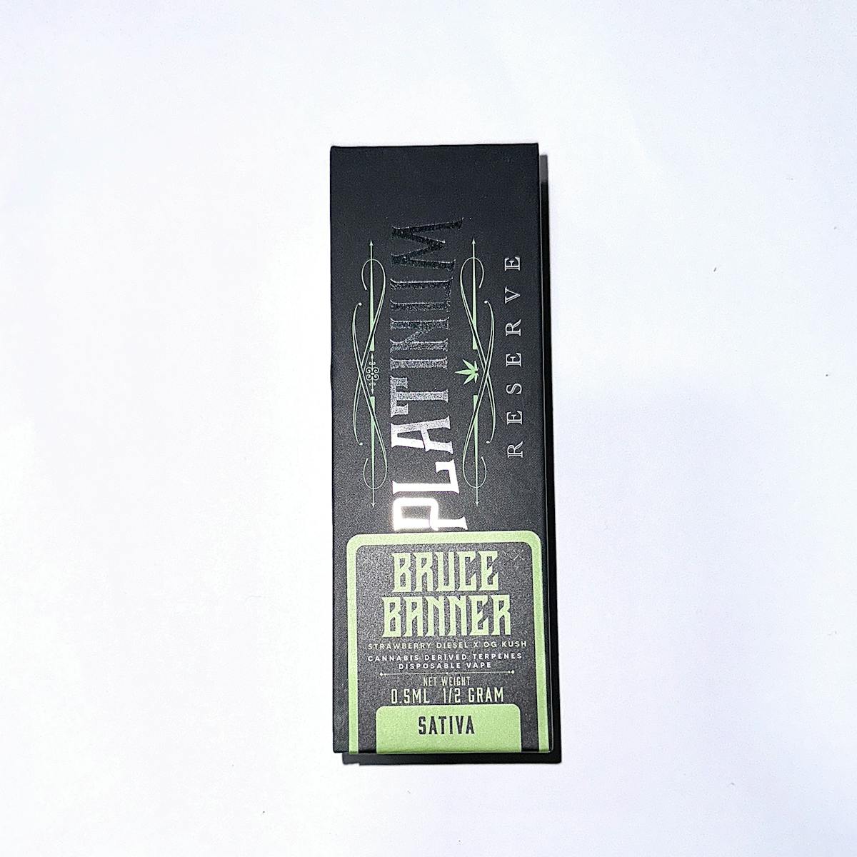 Photo of Platinum Reserve | Cartridge | Bruce Banner | 0.5g