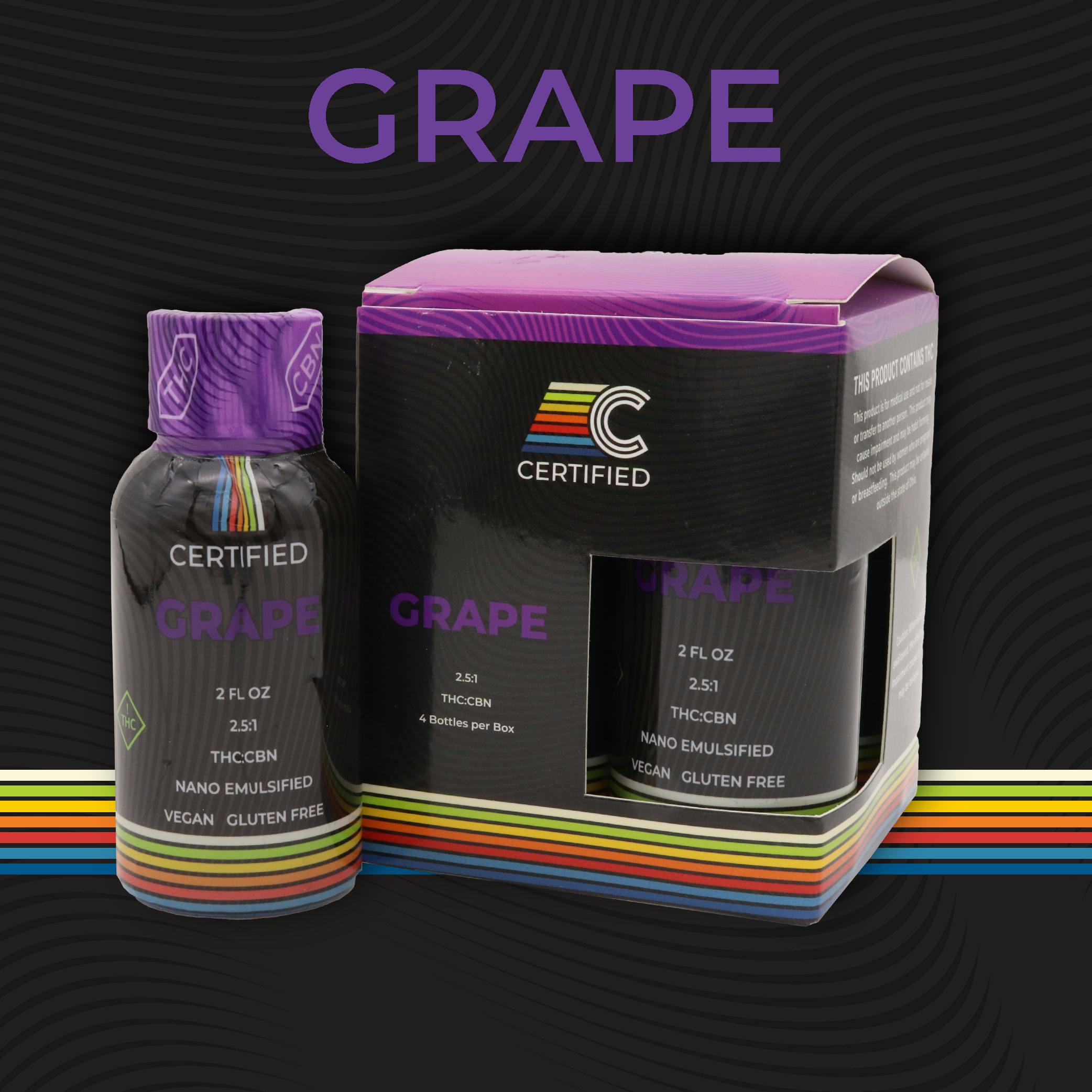 Grape CBN Drink | 4pk | Harpster - OCC