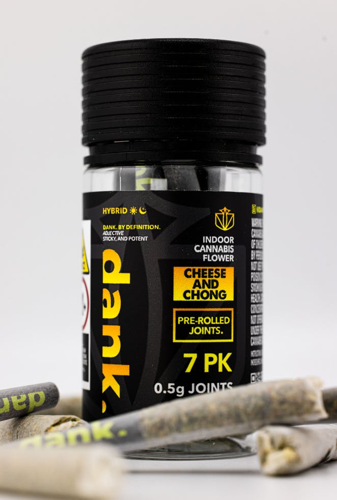 Preroll | Dank | Cheese and Chong | 7ct | 3.5g