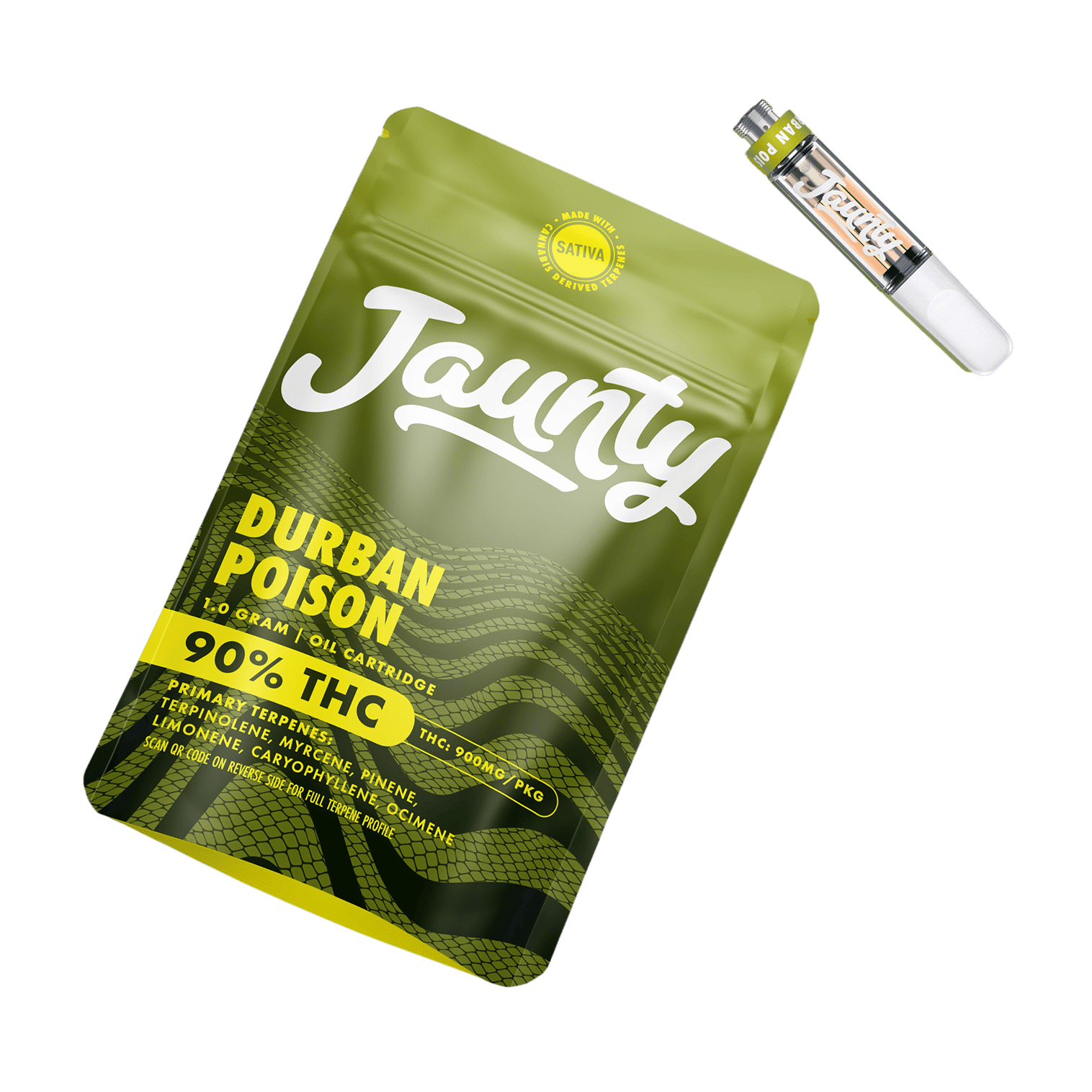 Jaunty Durban Poison 1g Cart