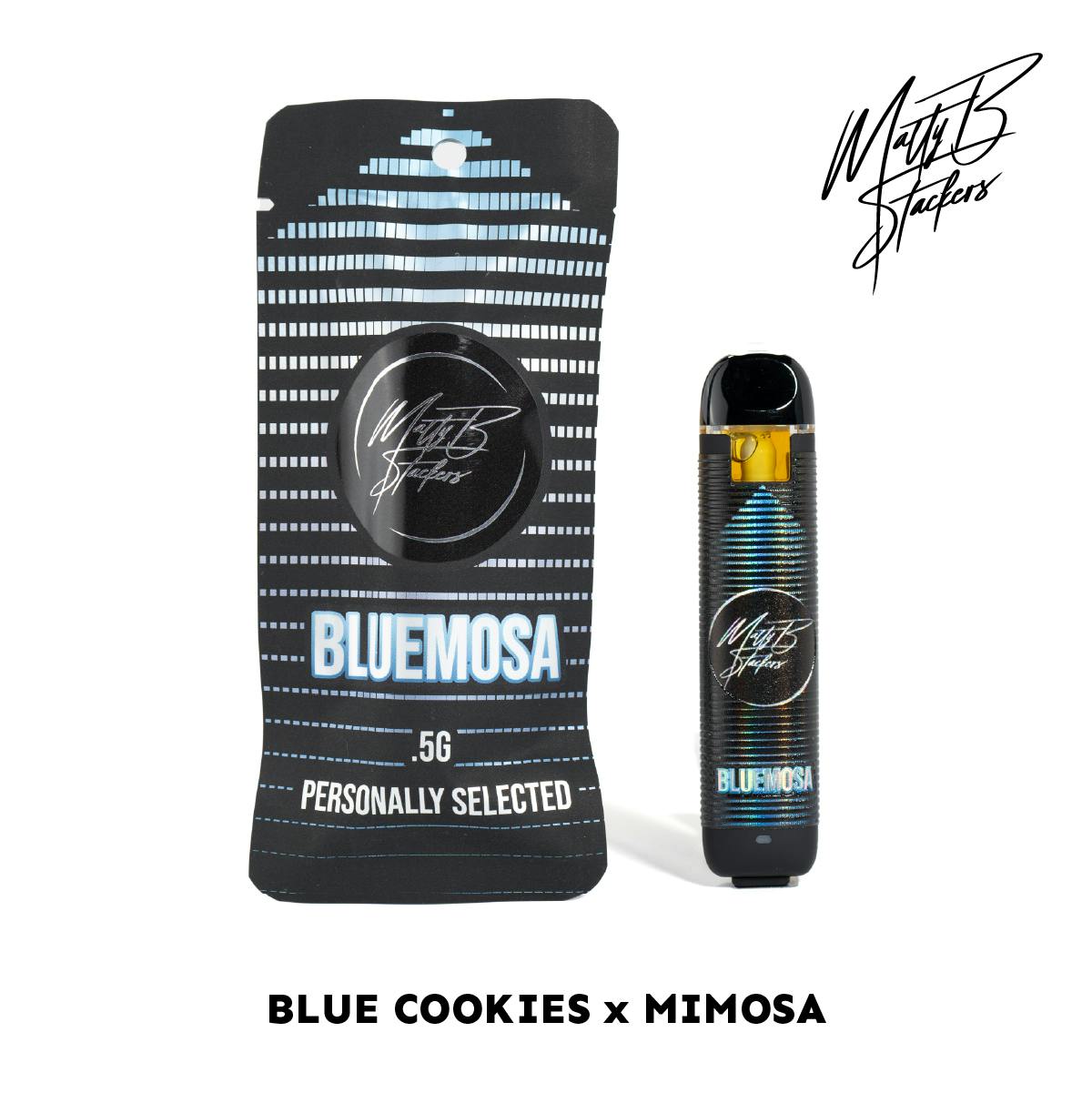 MATTY B STACKERS | BLUEMOSA | LIVE ROSIN DISPOSABLE HYBRID