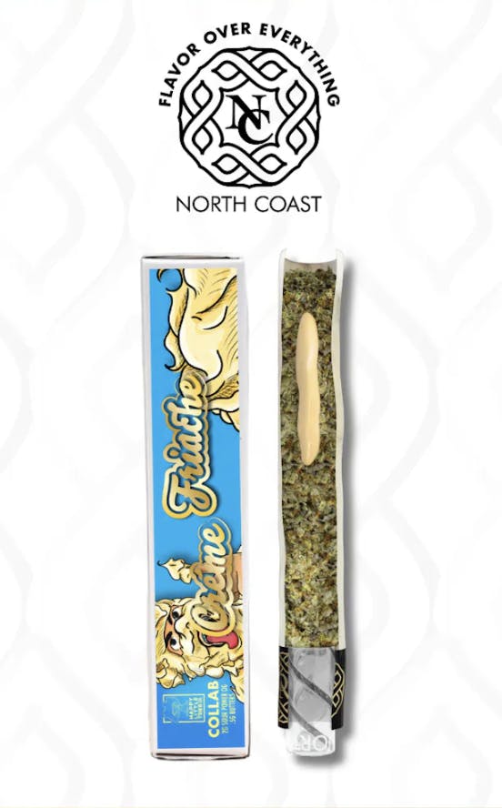 Product: North Coast x Happy Little Trees Co. | Creme Fraiche - 2.5g Rice Paper Donut