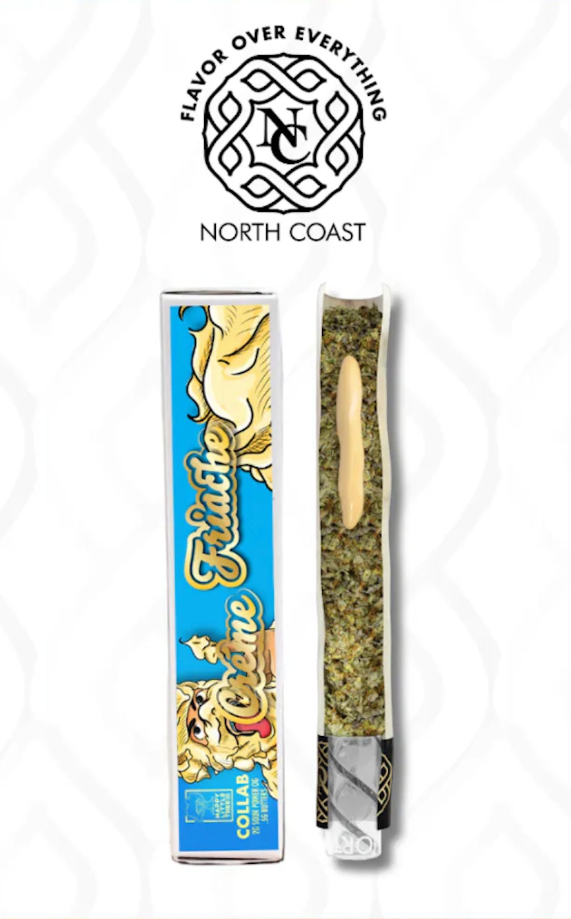 North Coast x Happy Little Trees Co. | Creme Fraiche - 2.5g Rice Paper Donut