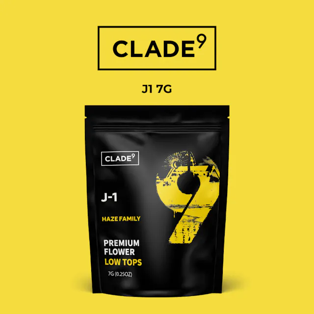 Clade9 Flower J1 7g (sativa hybrid, whole flower)