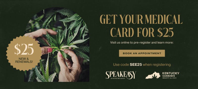 Speakeasy Dispensary Lexington Menu - a Cannabis Dispensary in Lexington, KY