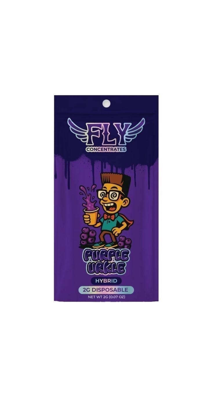 FLY FLY | PURPLE URKLE | DISPOSABLE HYBRID — VAPORIZERS