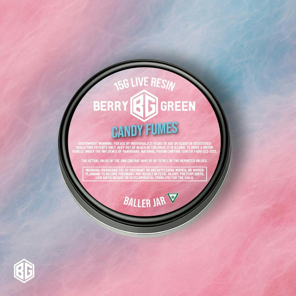 Berry Green BERRY GREEN | CANDY FUMES | LIVE RESIN INDICA/HYBRID — CONCENTRATES