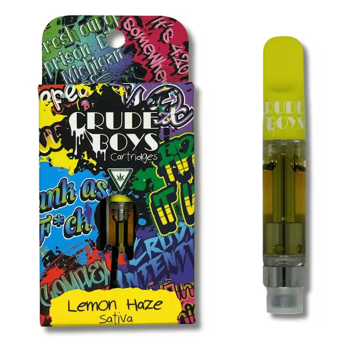 Photo of Crude Boys Cartridge | Lemon Haze (Sativa)