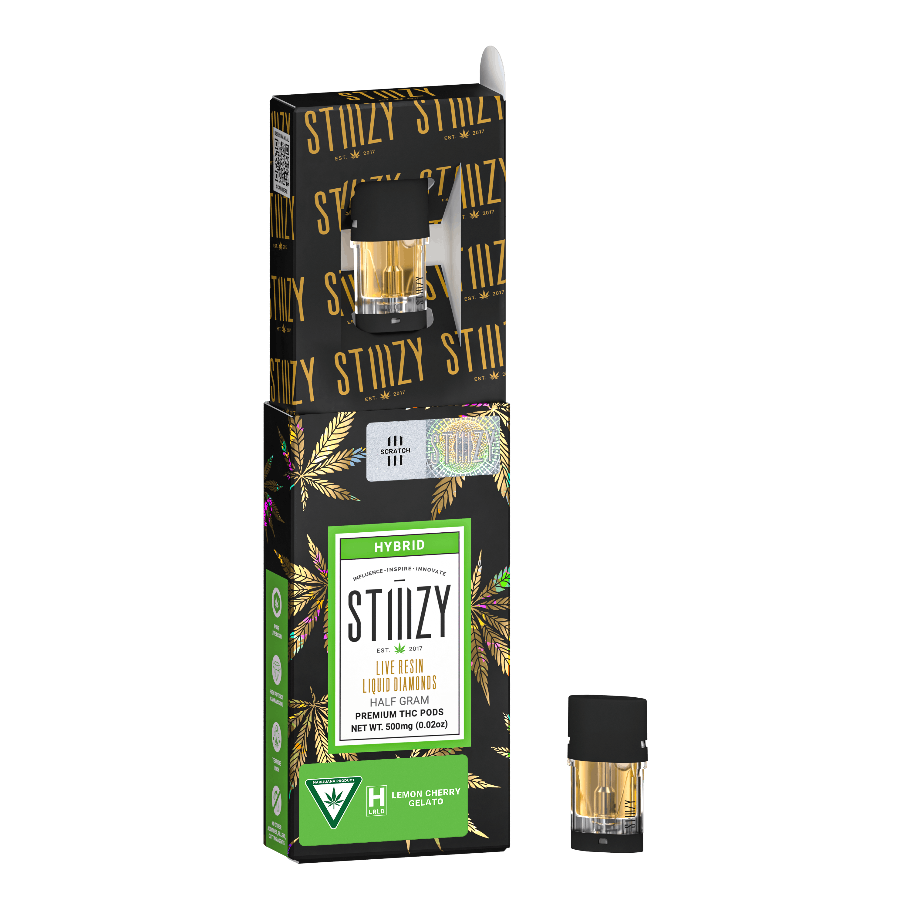 Lemon Cherry Gelato Live Resin Liquid Diamonds Pod | 0.5g