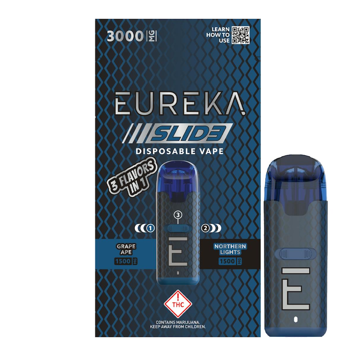 Photo of Eureka | SLID3 CLASSIC | Grape Ape x Northern Lights AIO | 3g