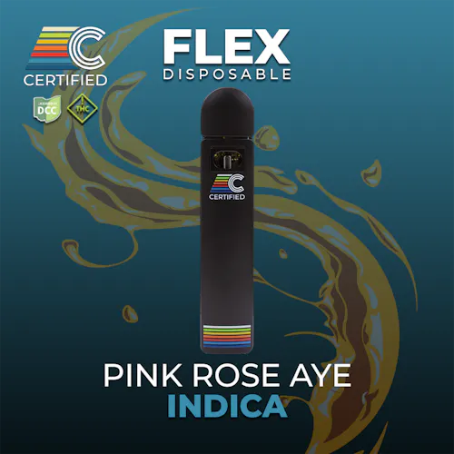 Certified Cultivators | Pink Rose Aye (Distillate) Disposable 1g-active
