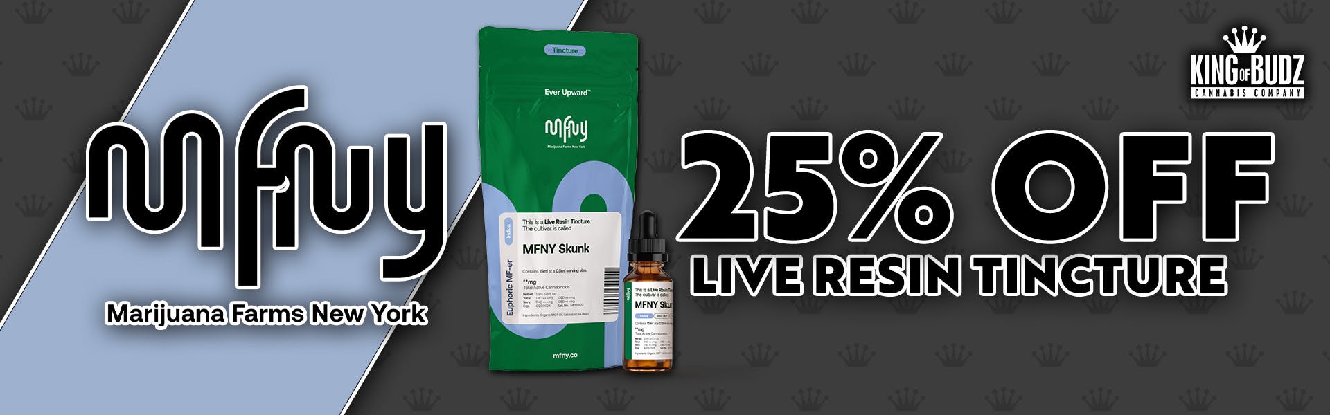 MFNY - Live Resin Tincture - 25 Percent OFF
