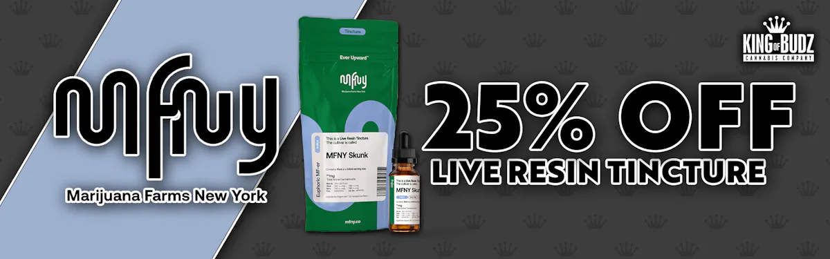 MFNY - Live Resin Tincture - 25 Percent OFF