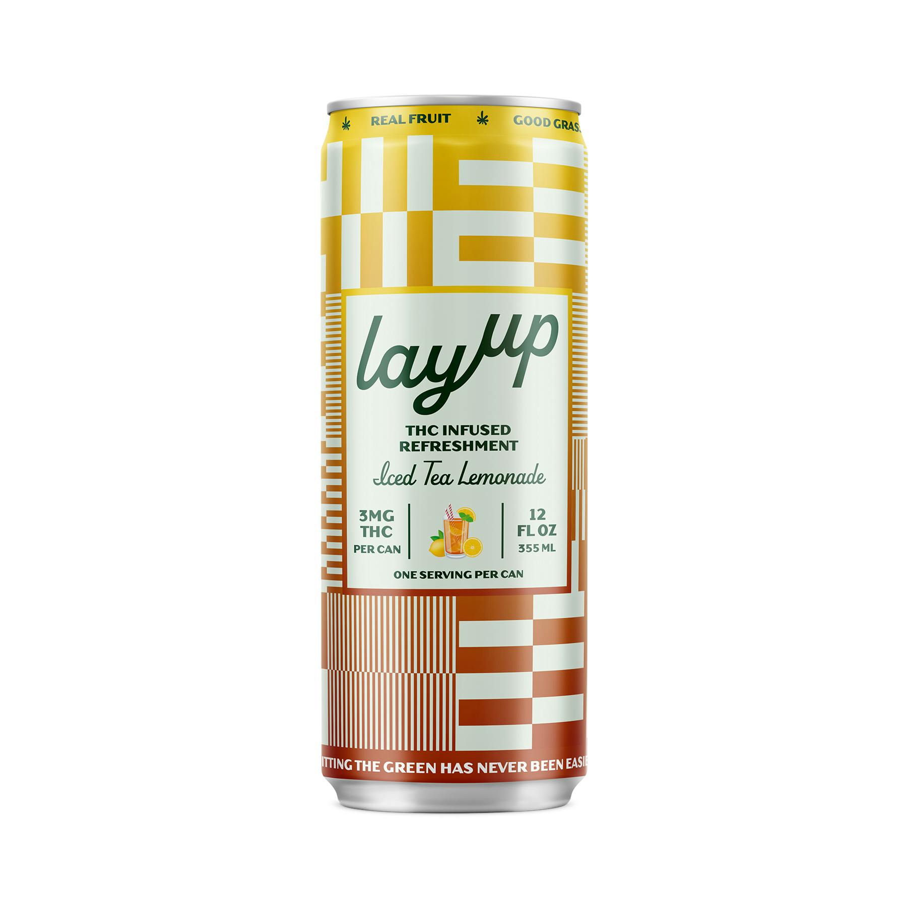 LayUp Iced Tea Lemonade - Infused Beverage - 10mg THC 12oz