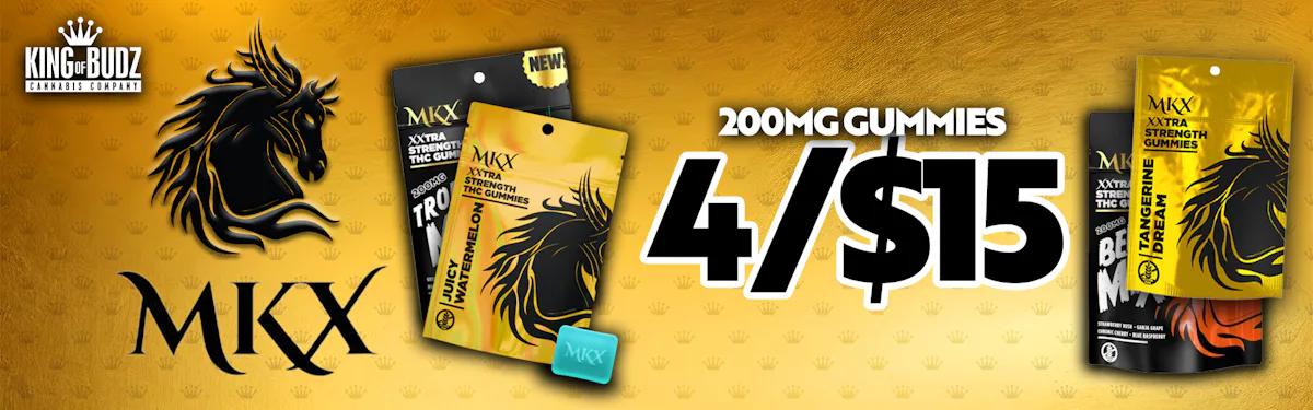 MKX 200mg Gummies - 4/$15
