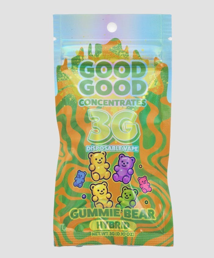GoodGood GOOD GOOD | GUMMIE BEAR | DISPOSABLE HYBRID — VAPORIZERS