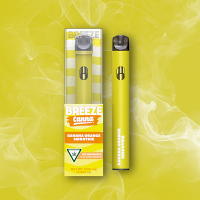 Banana Orange Smoothie - Classic 1g PLUS Disposable Device - BREEZE Canna