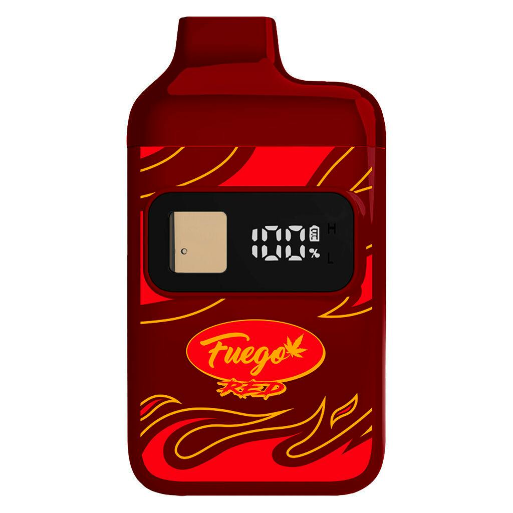 fogo vape Fuego Red - Forbidden Fruit Liquid Diamond Disposable Vape - Indica - 0.95g  | Fogtown