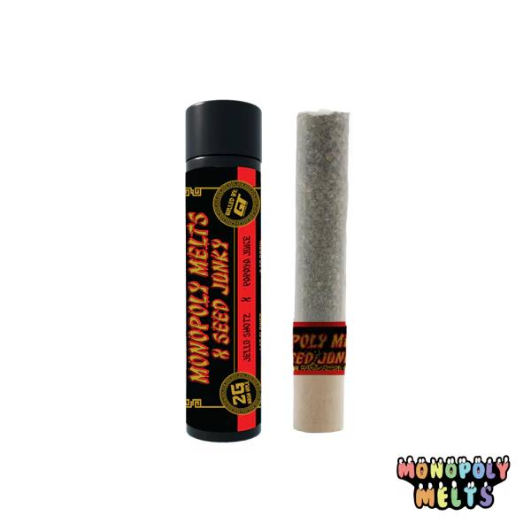 Gello Shotz x Papaya Juice Donut by Monopoly Melts – Pre-Rolls at Gatsby Cannabis