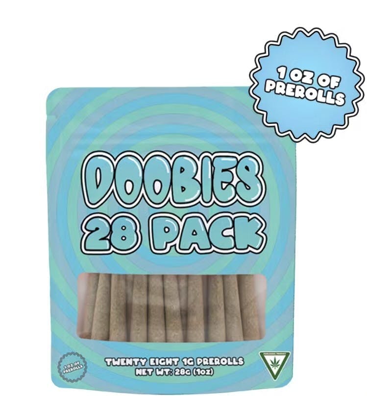 Doobies - 28-Pack 1g Prerolls - Beach Babe