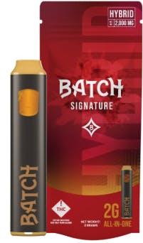 Batch Signature - Blackberry Kush (H) - 2g Disposable