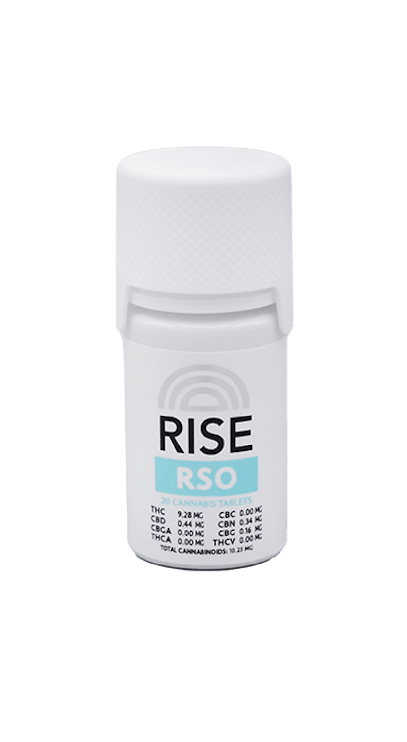 Rise | 20 x 10mg Tablets | RSO