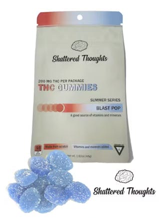 Shattered Thoughts | Gummies - 200mg - Blast Pop