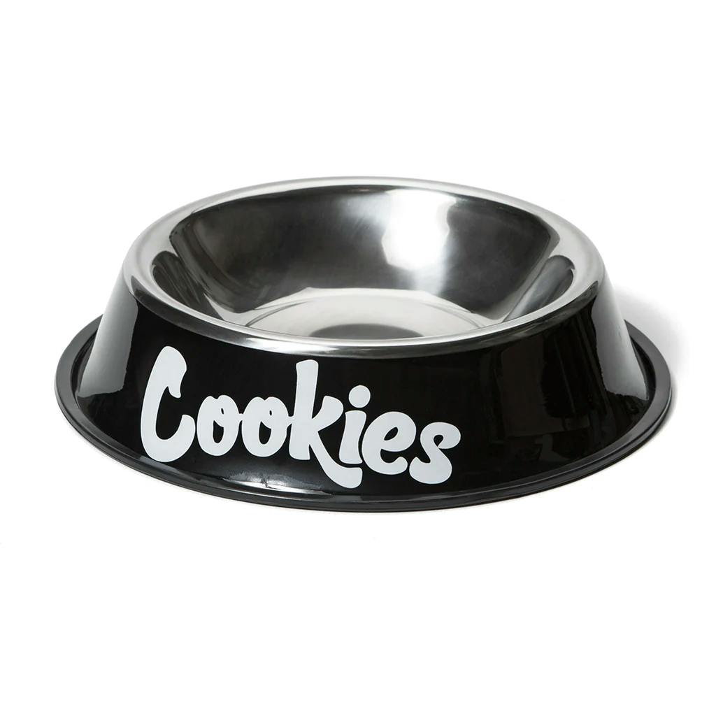Cookies | Dog Bowl | Black