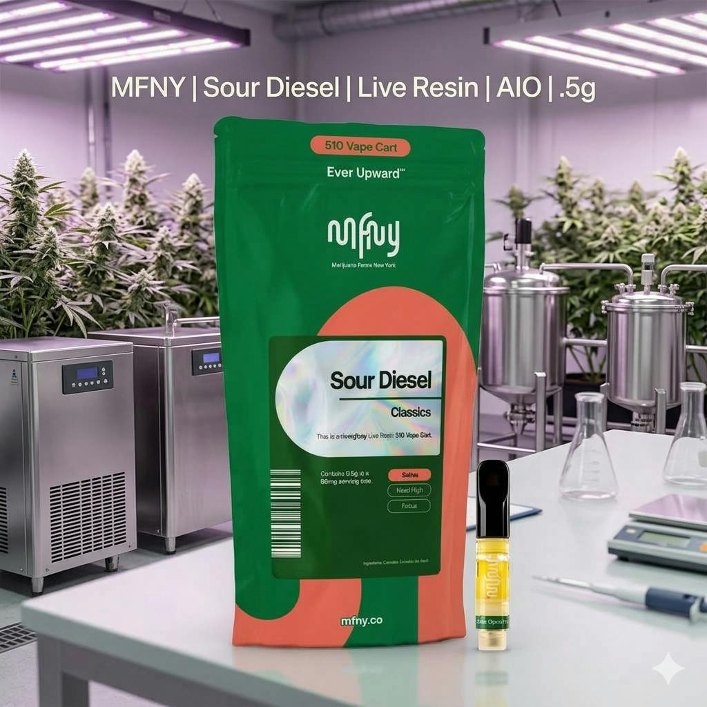 Product MFNY | Sour Diesel | Live Resin | Cart | .5g