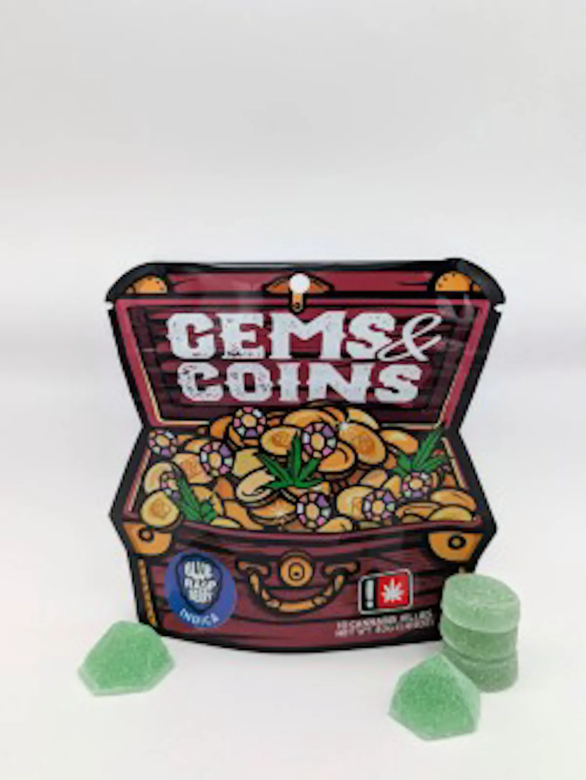 Treasure Valley's Finest! BLUE RASPBERRY Indica Gems & Coins