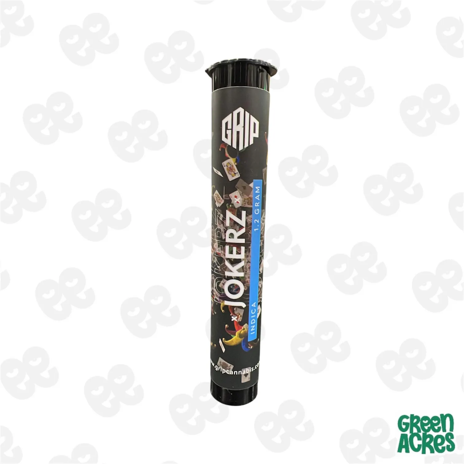 GRIP: Jokerz 1.2G Infused Pre-Roll | Green Acres - Ecorse REC