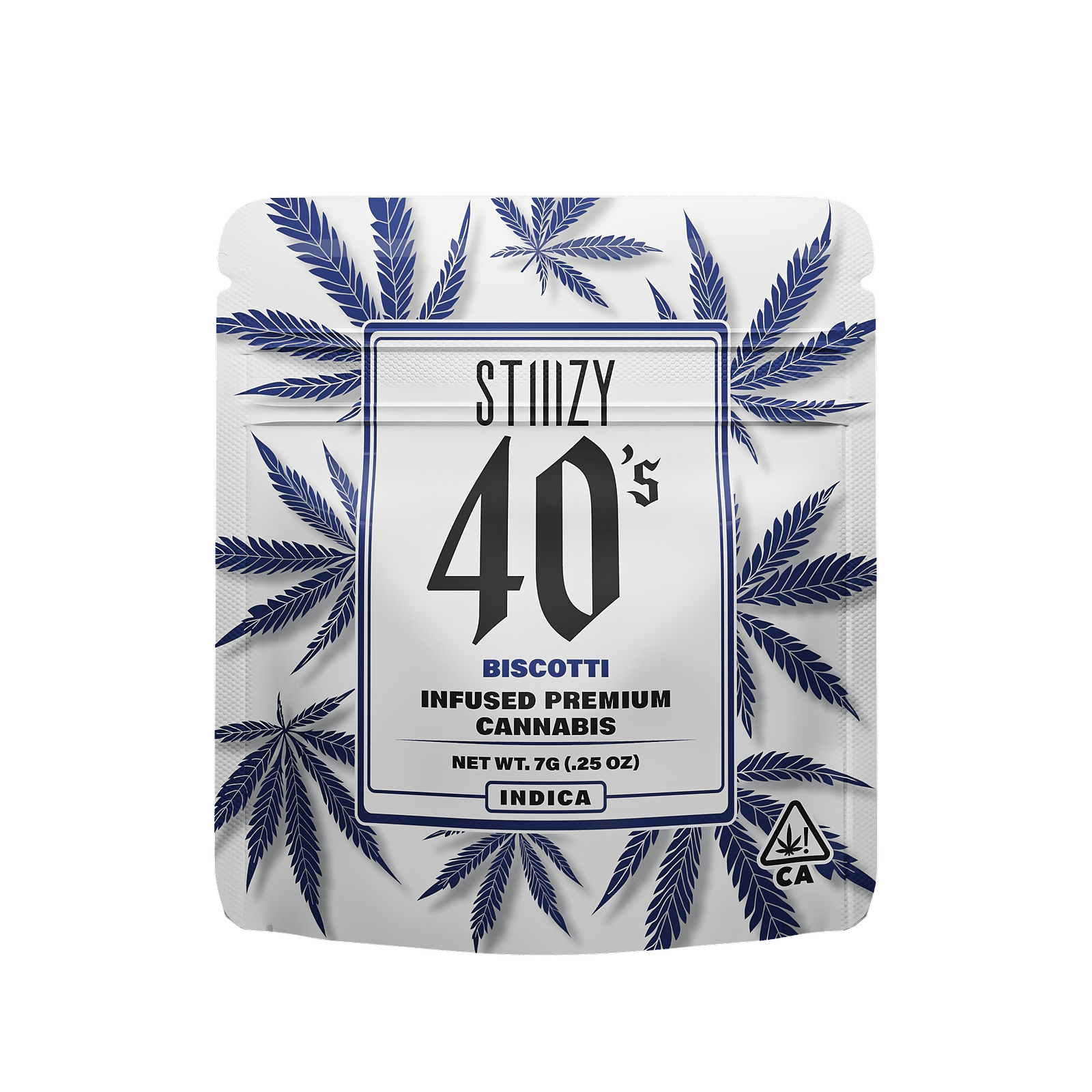 STIIIZY - INFUSED FLOWER - - INDICA - BISCOTTI