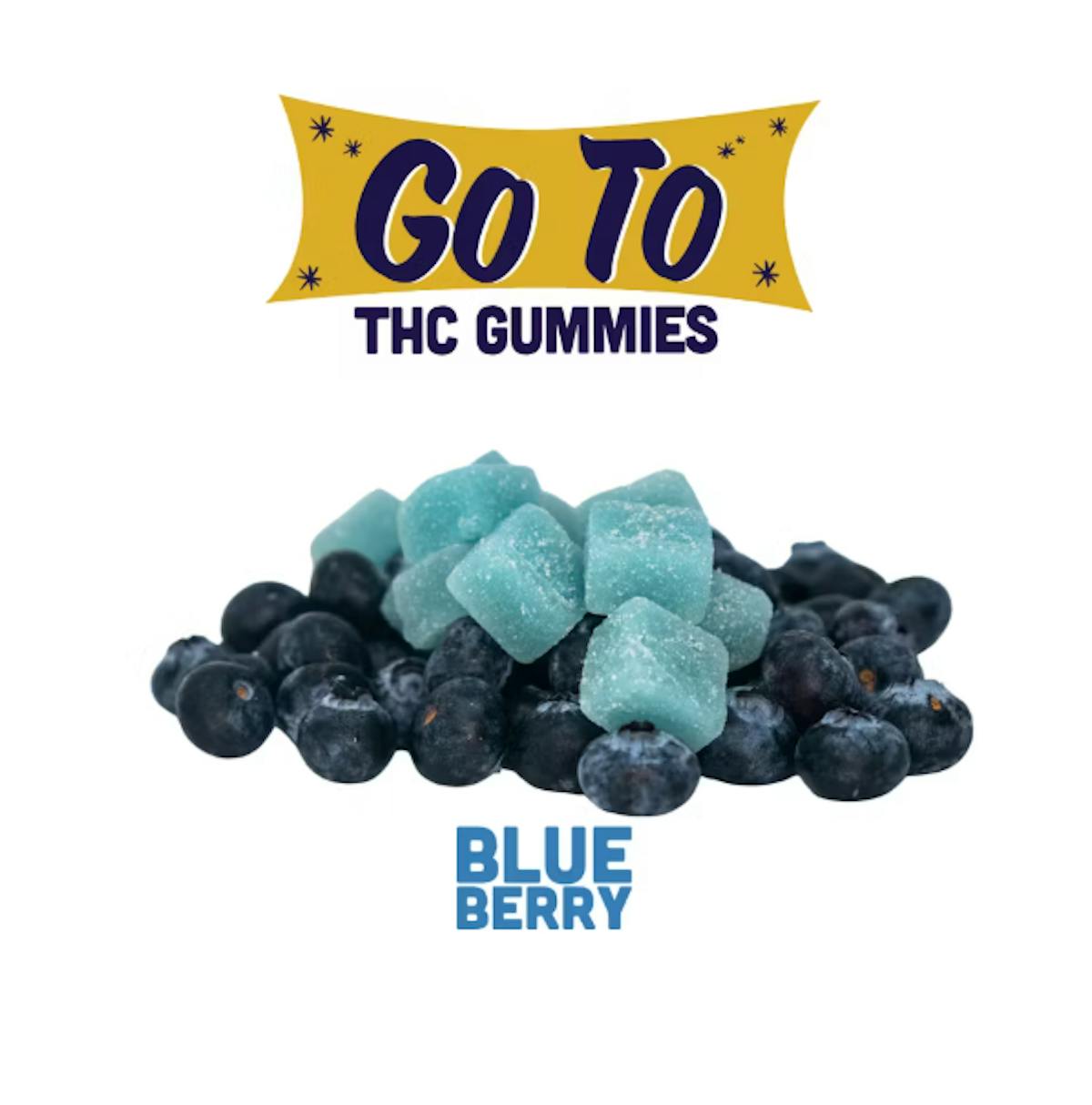 Photo of Go To Blueberry Gummies 100mg 20pk
