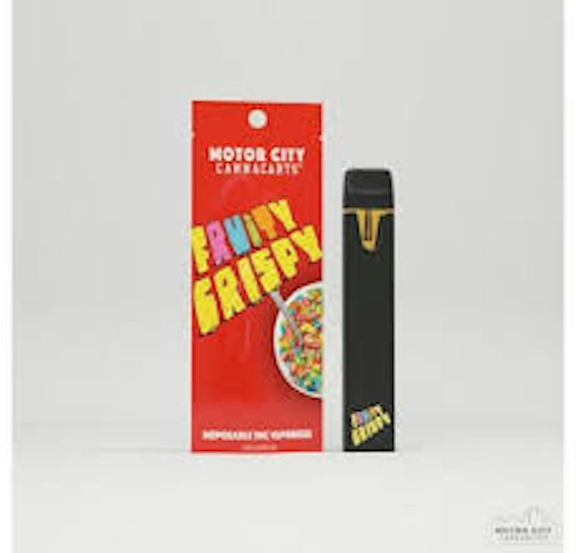 Motor City Cannacarts - Fruity Crispy Disposable
