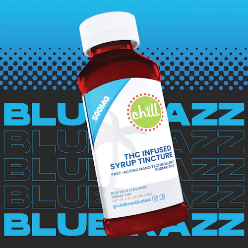 Blue Razz – Syrup (500mg)-1