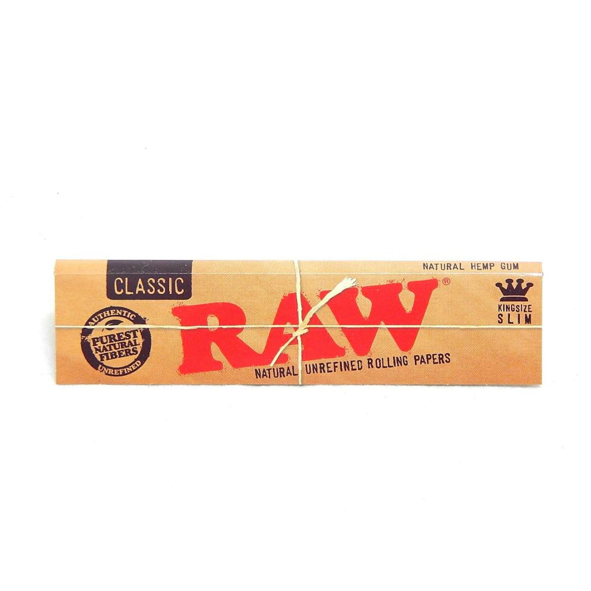 Photo of Raw CLASSIC Rolling Papers (King Size – No Tips)