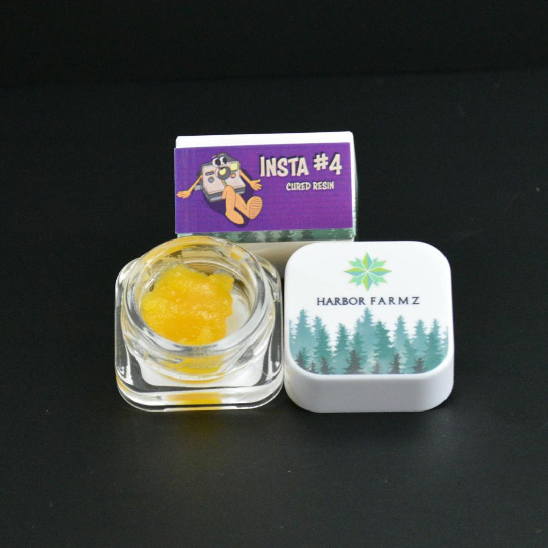 Harbor Farmz | Insta #4 | Cured Resin Concentrate | 3.5g | Indica