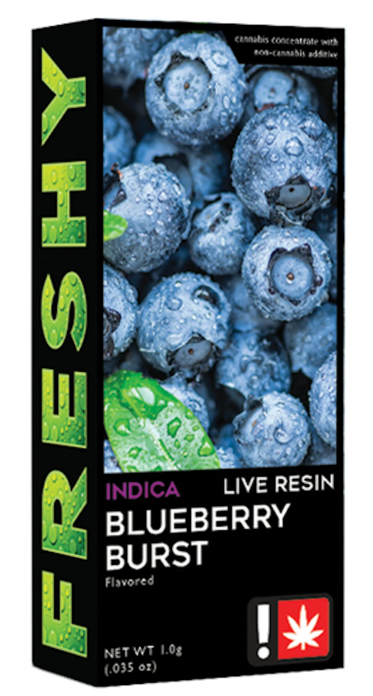 Photo of Blueberry Burst Live Resin Freshy Disposable (Enjoy)