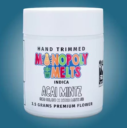 Monopoly Melts Monopoly Melts: Flower | Acai Mintz | 3.5g