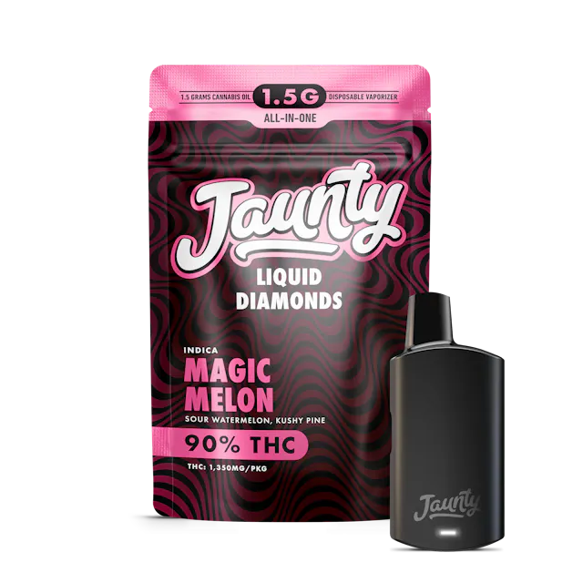 Jaunty Magic Melon | Liquid Diamonds | Indica | AIO | 1.5g