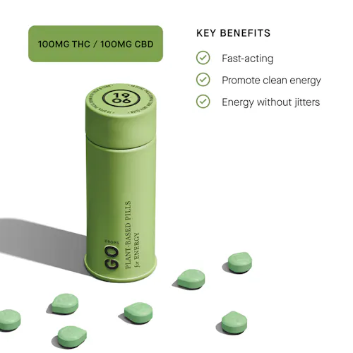 GO – Plant Based Pills | 20ct | 100mg-3