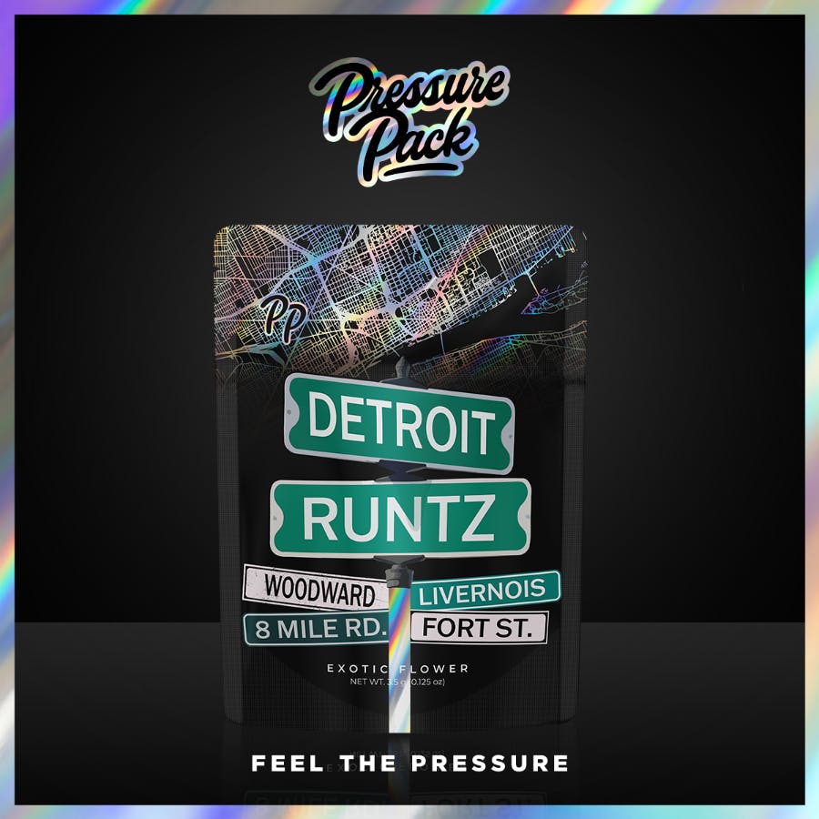 Buy Pressure Pack Detroit Runtz Online Olswell Cannabis Company