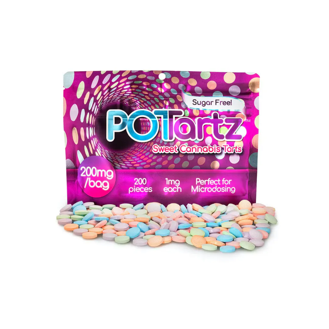 Monster X | Potartz Sweet Cannabis Tarts | 200mg | LIV Cannabis