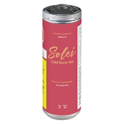 Beverages | Solei - Peach Cranberry Cold Brew Tea - Hybrid - 355ml
