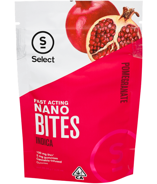 Pomegranate Nano Gummies (I) - 100mg (20 Pack) - Select