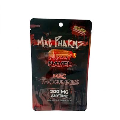Mac Pharms - 200mg Gummies - Fuzzy Navel