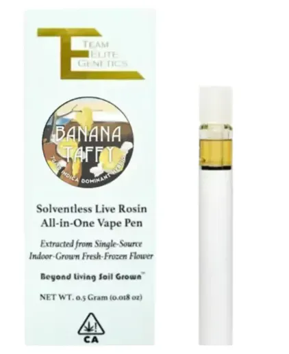 Team Elite Genetics Rosin AIO - Banana Taffy 0.5g | Harborside